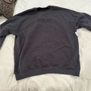 Official Taylor Swift Eras Tour Blue Crewneck